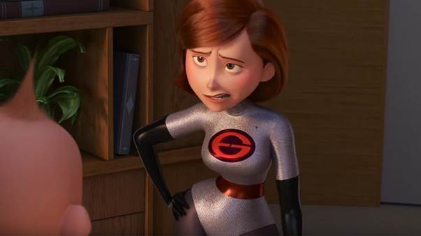  Trong phần 2 của Gia Đình Siêu Nhân, Elastigirl mặc trang phục mới do Alexander Galbaki thiết kế 