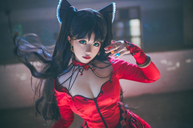 Cosplay thiếu nữ Rin Tohsaka tuyệt đẹp trong Fate/Grand Order