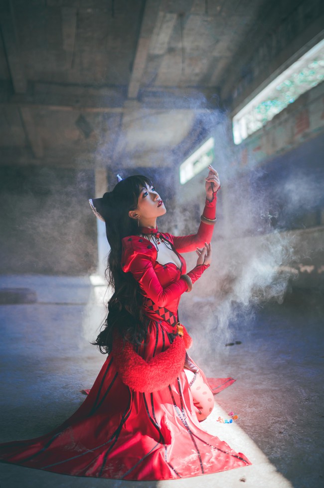 Cosplay thiếu nữ Rin Tohsaka tuyệt đẹp trong Fate/Grand Order