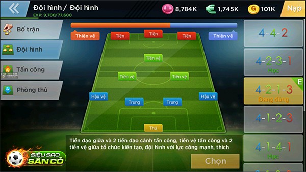 Game mobile quản lý bóng đá ra mắt mừng World Cup - Siêu Sao Sân Cỏ tung ảnh Việt hóa, dự kiến ra mắt giữa tháng 6