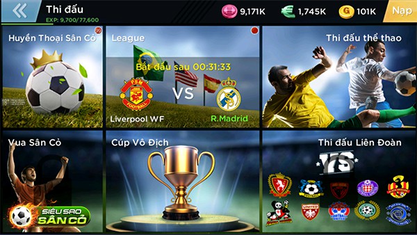 Game mobile quản lý bóng đá ra mắt mừng World Cup - Siêu Sao Sân Cỏ tung ảnh Việt hóa, dự kiến ra mắt giữa tháng 6