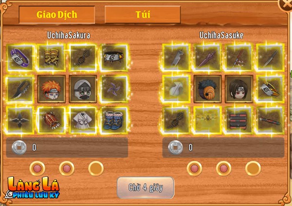  Làng Lá Phiêu Lưu Ký cho phép giao dịch tự do - một tính năng từ lâu đã mất tích trên loạt game mobile hiện nay 