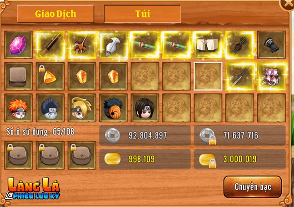  Đồ không khóa trong game chủ yếu kiếm được khi tham gia hoạt động săn Boss 