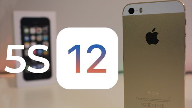  Ra mắt gần 5 năm, iPhone 5S vẫn tương thích với bản iOS 12 mới nhất. 