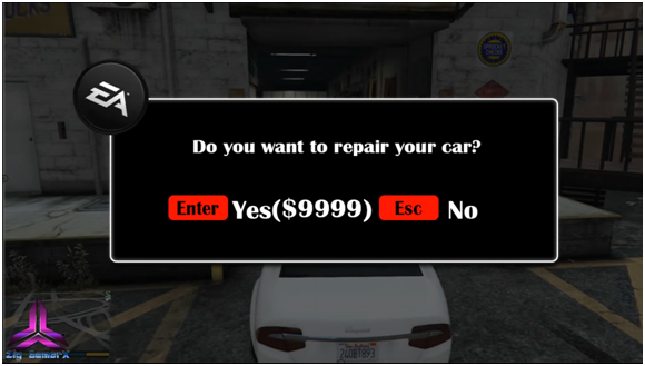  Sửa xe trong game là một khái niệm xa xỉ 