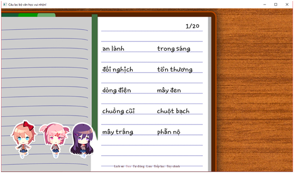 Doki Doki Literature Club được Việt hóa thành công, game thủ có thể tải và chơi ngay bây giờ - Ảnh 4.