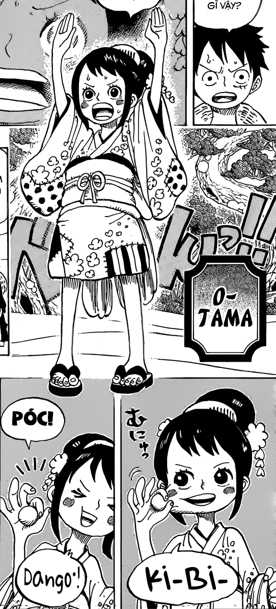 One Piece 911: Sự xuất hiện của Tengu và truyện cổ tích Momotarou cậu bé quả đào - Ảnh 4.