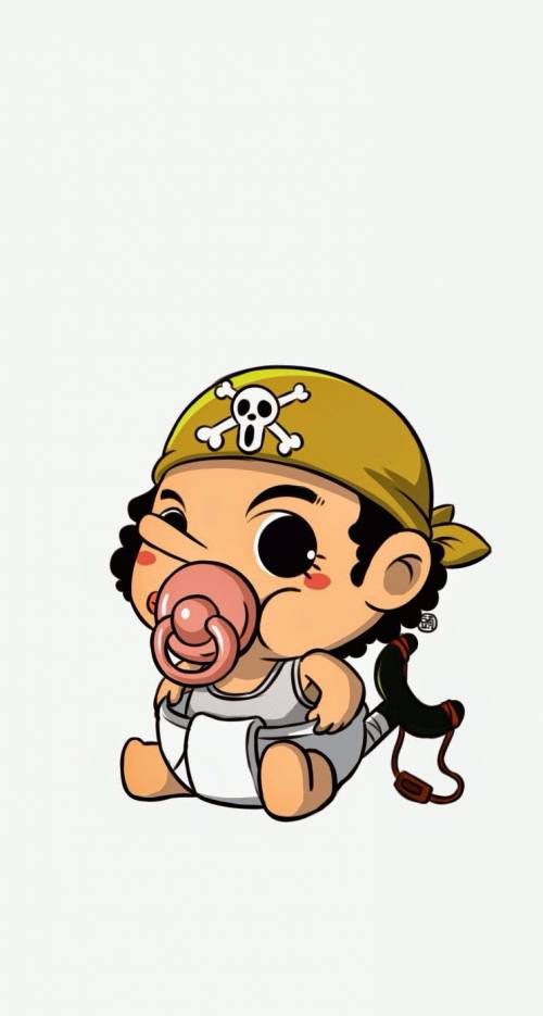 Loạt ảnh chibi sơ sinh cute vô đối của các nhân vật trong One Piece - Ảnh 10.