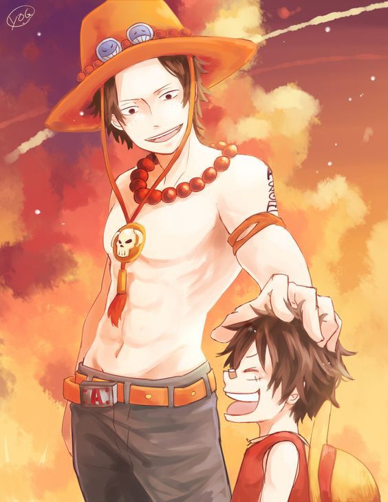 One Piece: Cảm động tình anh em của Luffy và Ace qua bộ ảnh fanart - Ảnh 13.