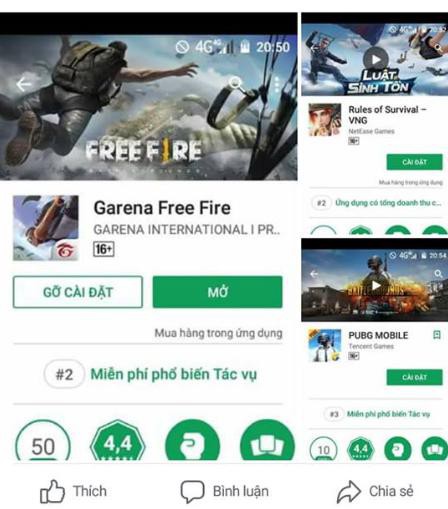 Free Fire đạt 100 triệu lượt tải trên Google Play, gấp đôi PUBG Mobile - Ảnh 3.