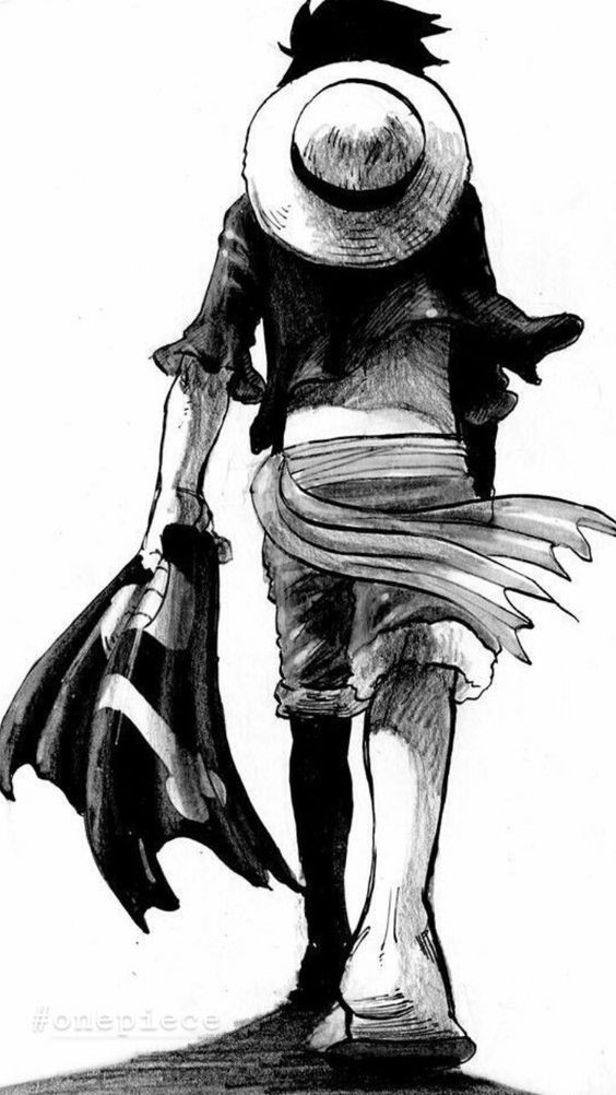Bộ ảnh đen trắng về các nhân vật trong One Piece mang đậm chất nghệ thuật khiến fan mê mẩn - Ảnh 12.