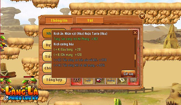  Giá cả trang bị trong Làng Lá không cao, phù hợp cho các game thủ cày cuốc 