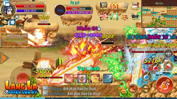 Làng Lá Phiêu Lưu Ký được các game thủ kỳ cựu dòng game MMORPG đánh giá rất cao