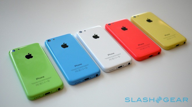  Các màu của iPhone 5C 