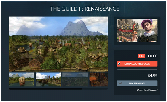 Chỉ vài click, nhận ngay game chiến thuật đỉnh cao The Guild II: Renaissance miễn phí 100%