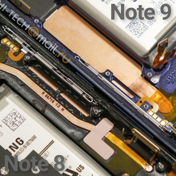 Mổ bụng sớm Samsung Galaxy Note9: Hệ thống tản nhiệt ngang tầm laptop - Ảnh 2.