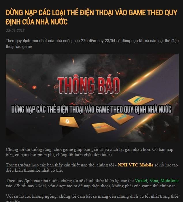 Nạp thẻ điện thoại trở lại, làng game Việt sắp hồi sinh? - Ảnh 2.
