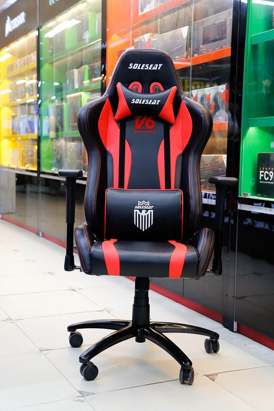 SoleSeat V6 Gaming Chair: Bỏ 6 triệu đồng mua ghế gaming như ngồi trên xe đua - Ảnh 2.