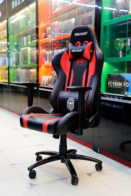 SoleSeat V6 Gaming Chair: Bỏ 6 triệu đồng mua ghế gaming như ngồi trên xe đua - Ảnh 8.