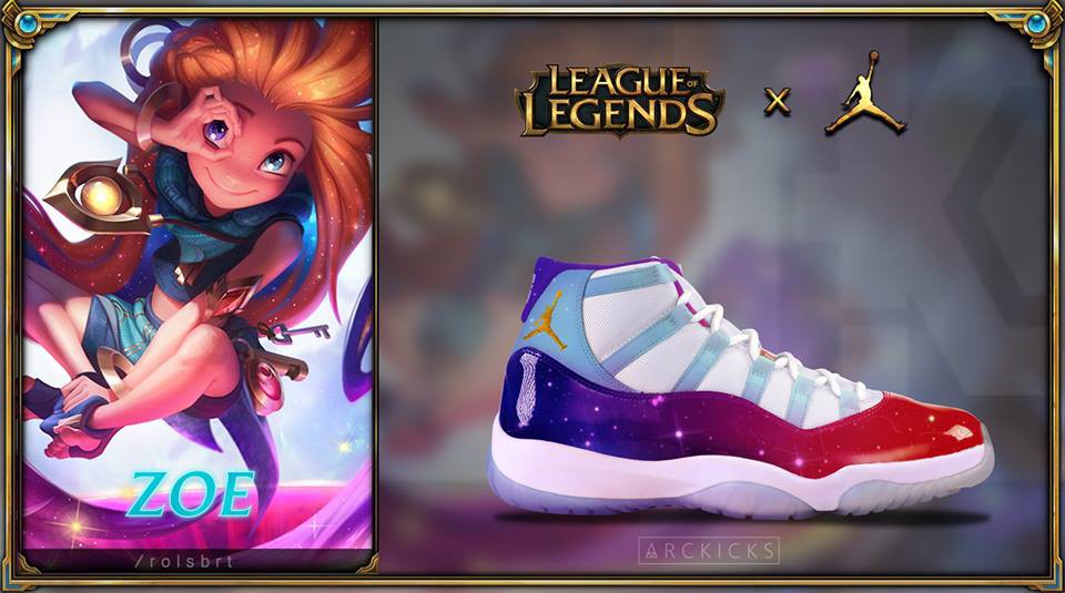 nike x league of legends shoes
