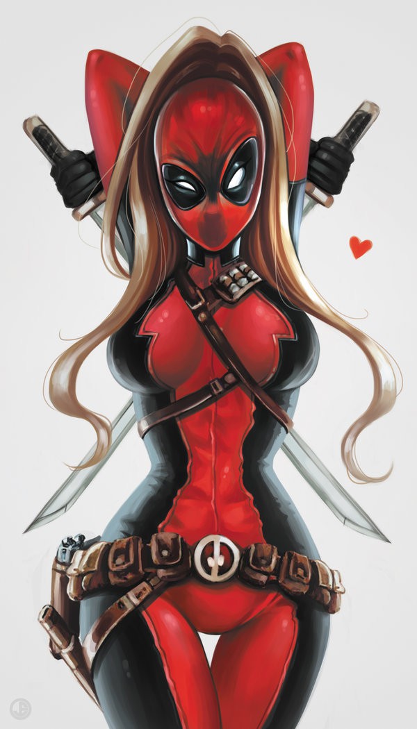 Lác mắt với phiên bản nữ của Deadpool, cũng sexy gợi cảm đâu kém nữ anh hùng nào - Ảnh 4.