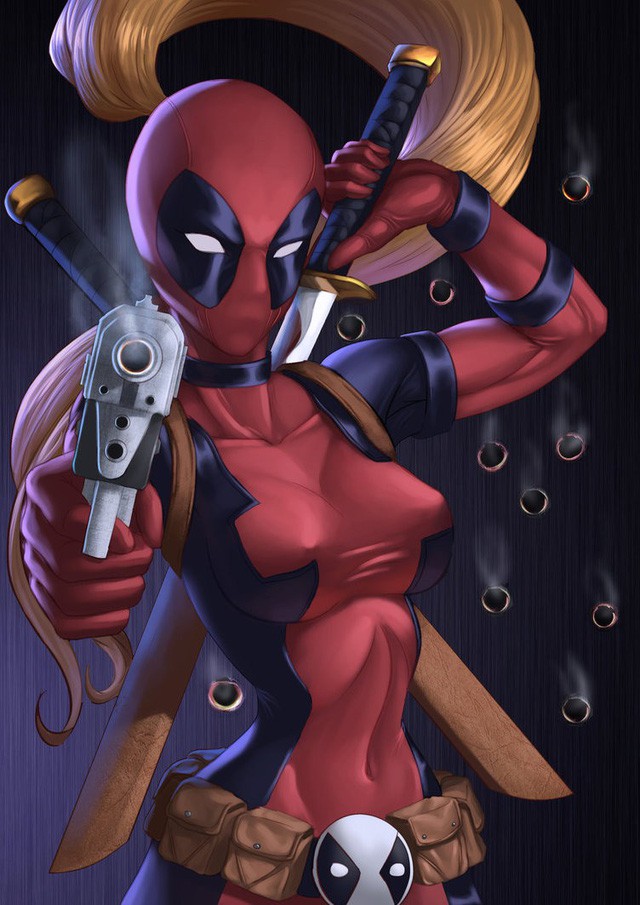 Lác mắt với phiên bản nữ của Deadpool, cũng sexy gợi cảm đâu kém nữ anh hùng nào - Ảnh 5.