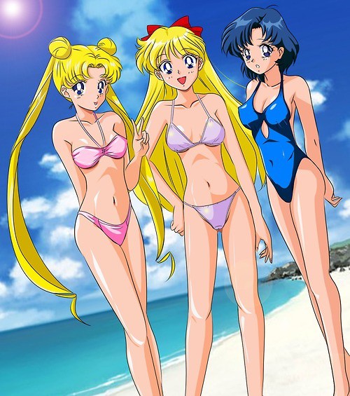 Sailor moon: Những chiến binh thủy thủ mặt trăng đốt mắt người xem qua bộ bikini nóng bỏng - Ảnh 9.