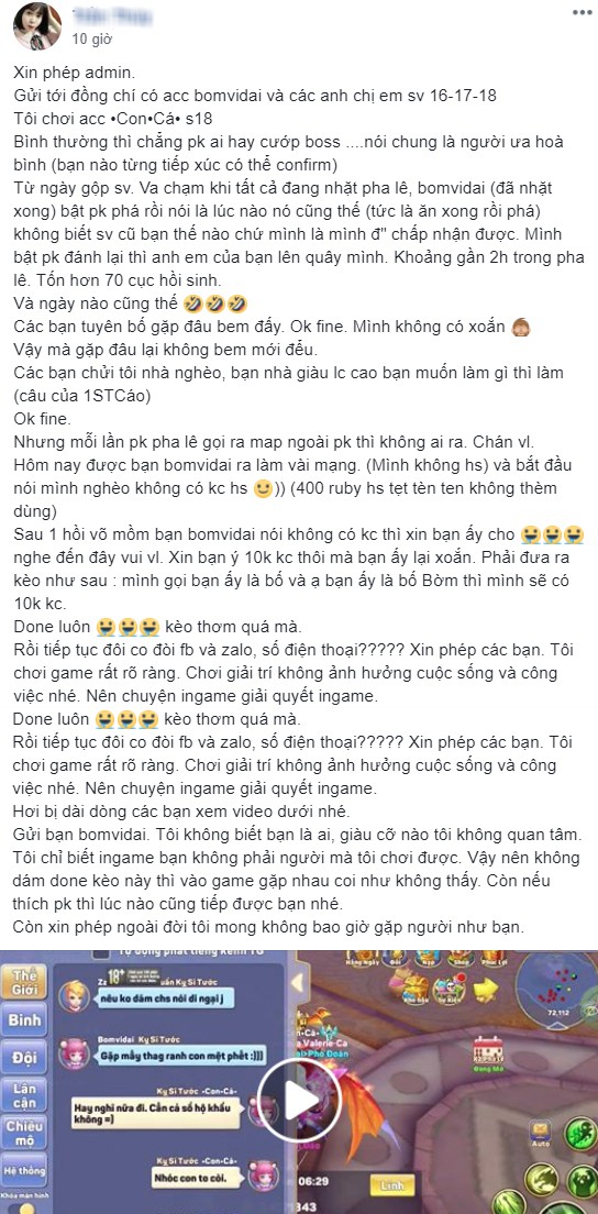 Con gái game này khiếp thật, to mồm cãi tay đôi với Top: “Gặp đâu bem đấy ư? Ok mình không có xoắn” - Ảnh 3.