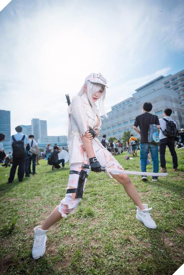 Nóng bỏng mắt với bộ ảnh cosplay cực sexy của nàng Bạch Cầu trong anime đình đám Cells at Work - Ảnh 12.