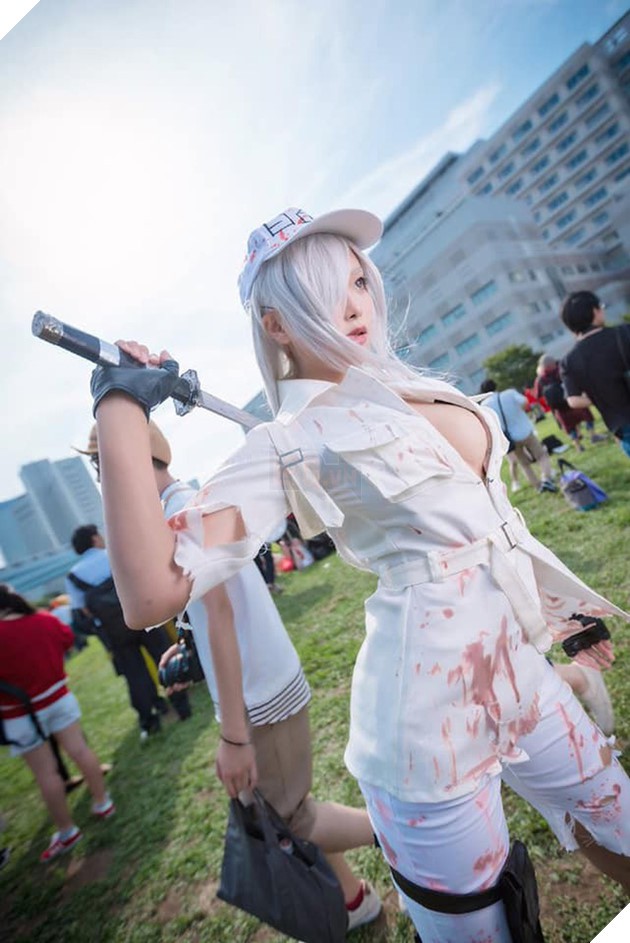 Nóng bỏng mắt với bộ ảnh cosplay cực sexy của nàng Bạch Cầu trong anime đình đám Cells at Work - Ảnh 13.