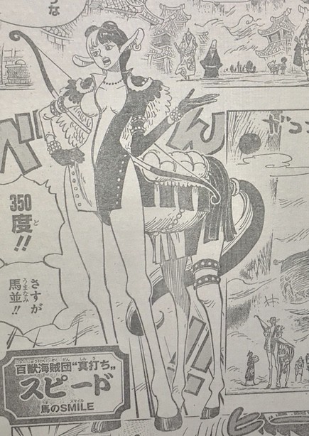 Spoiler One Piece 917: Nhân mã gợi cảm xuất hiện - Luffy một đấm hạ gục tướng quân mặt người bụng sư tử của Kaido - Ảnh 2.