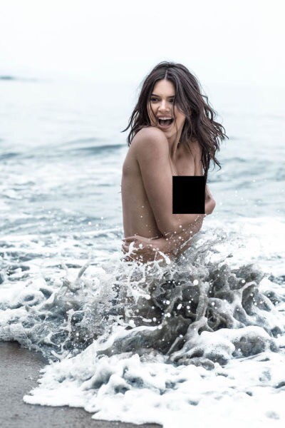 Kendall Jenner lộ cả bộ ảnh khỏa thân hoàn toàn gây sốc, trở thành cái tên viral hàng đầu mạng xã hội! - Ảnh 9.