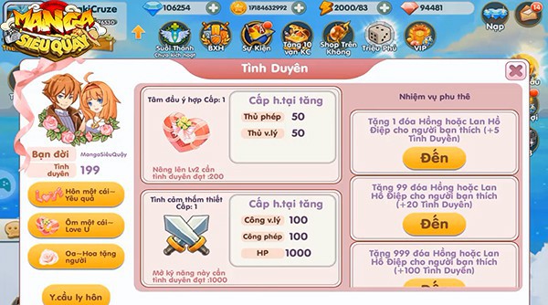 Vừa mở cửa Alpha Test, game thủ Manga Siêu Quậy đồng loạt đăng tin “tuyển đối tác” để cùng… kết hôn - Ảnh 4.