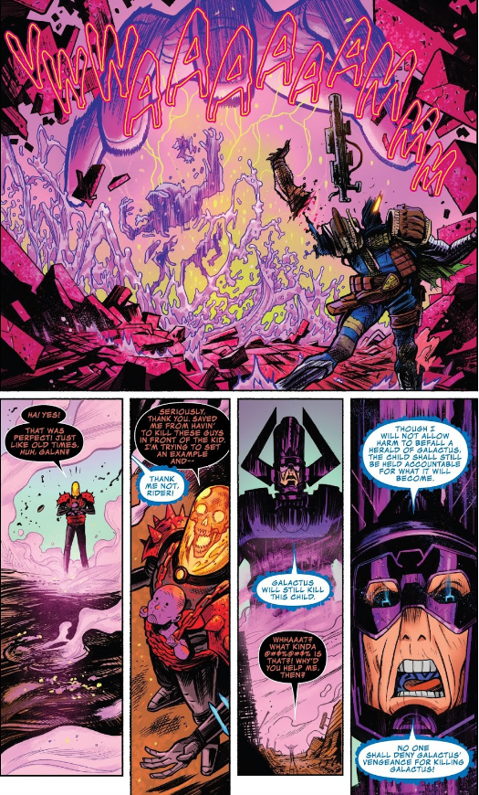 Comics Trivia: Ghost Rider đồ sát cả vũ trụ Marvel để trở thành cha nuôi của Thanos - Ảnh 2.