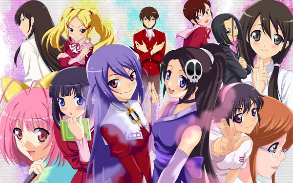 Những thanh niên số hưởng có cả dàn mỹ nhân xinh đẹp quyến rũ vây quanh trong manga/anime - Ảnh 2.