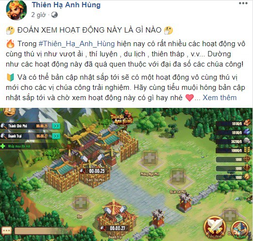 Thiên Hạ Anh Hùng nhá hàng hoạt động mới, game thủ nhận xét trông giống… nông trại vui vẻ - Ảnh 4.