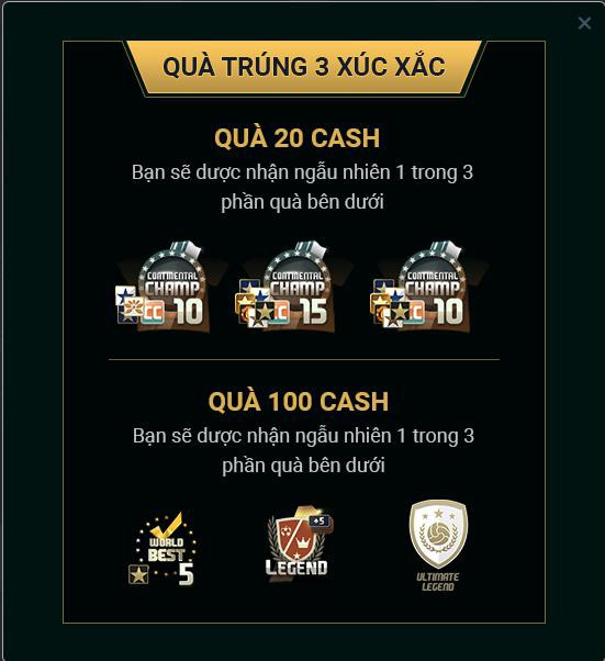  Thẻ Ultimate Legend gần hơn bao giờ hết với sự kiện “Xúc xắc Kỳ diệu”! 