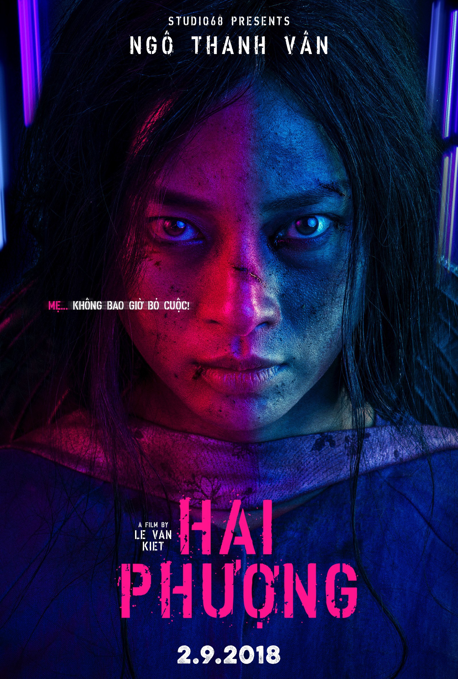Teaser poster Hai Phượng - một bộ phim do Lê Văn Kiệt đạo diễn
