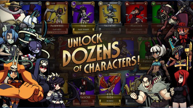 Skullgirls - Game đối kháng 2D với dàn nhân vật với dàn nhân vật cực 