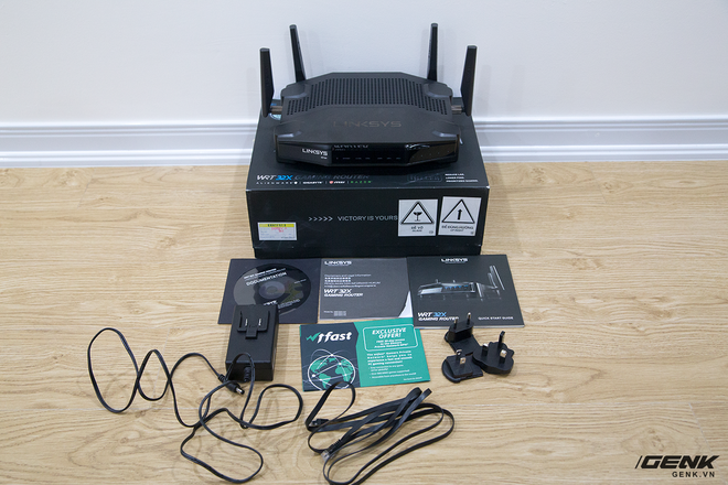  Linksys WRT32x Router Gaming: Bộ định tuyến đúng chất dành riêng cho game thủ 