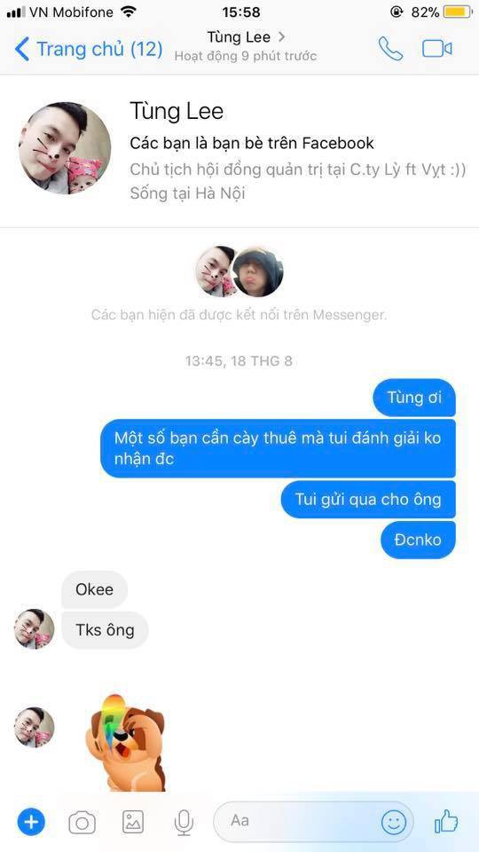 Liên Quân Mobile: Hé lộ một phần đoạn chat là bằng chứng tố cáo GTV Bé Chanh cày thuê