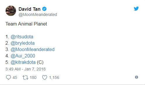 DOTA 2: Aui_2000 và MoonMeander tham gia vào Team Animal Planet