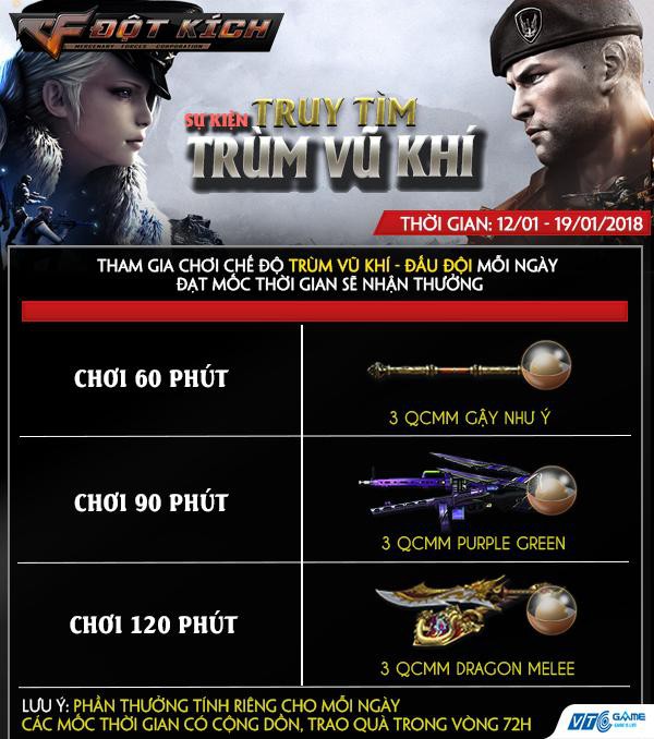 Game thủ Đột Kích lại phát sốt vì nhà phát hành VTC Game