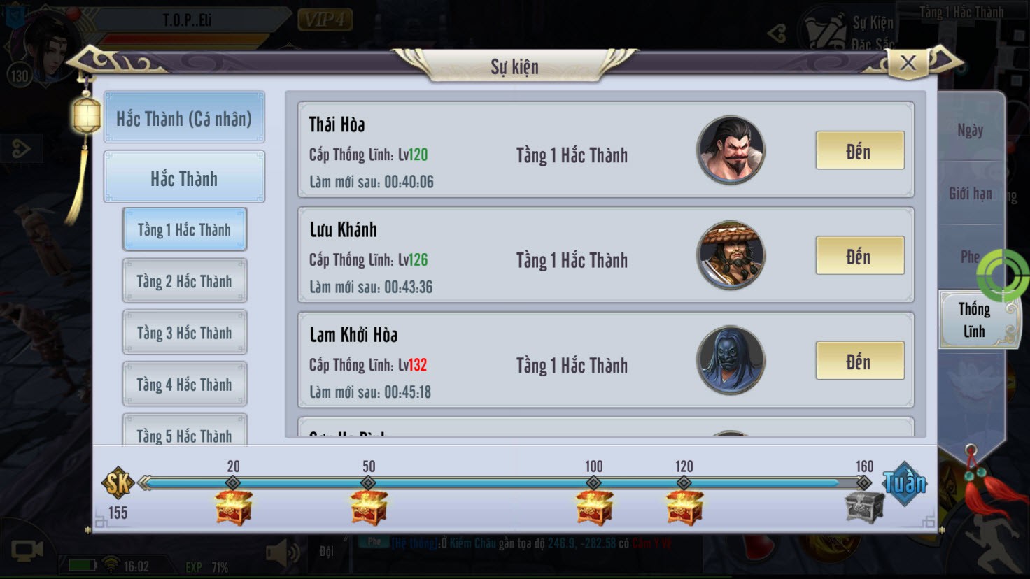Cẩm Y Vệ: Mẹo “hack” exp ầm ầm cho các game thủ dưới level 120 - Ảnh 6. Cẩm Y Vệ: Mẹo “hack” exp ầm ầm cho các game thủ dưới level 120 - Ảnh 6.