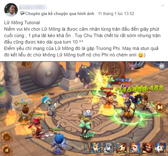 3 Buff nuôi Lữ Mông, trụ được 10 turn auto win: Trào lưu mới cực đau tim của game thủ Thiên Hạ Anh Hùng - Ảnh 3.