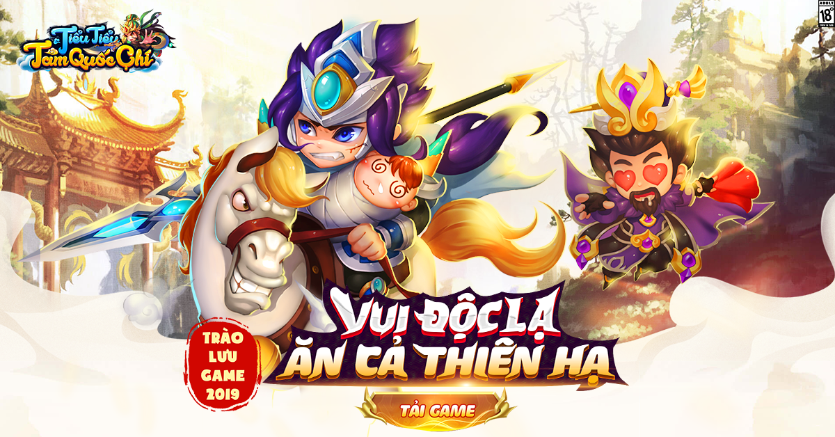 Game “quẩy Tết” Tiểu Tiểu Tam Quốc Chí chính thức mở tải, sẵn sàng ra mắt 25/01 - Ảnh 1. Game “quẩy Tết” Tiểu Tiểu Tam Quốc Chí chính thức mở tải, sẵn sàng ra mắt 25/01 - Ảnh 1.