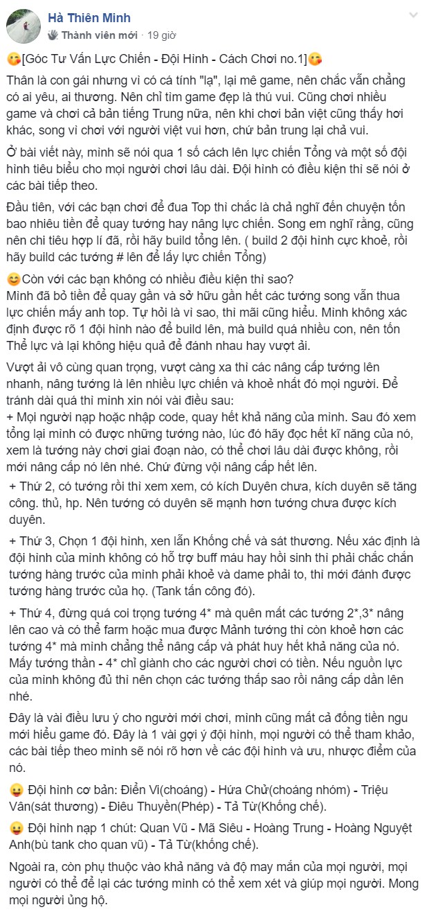 Kinh ngạc nữ game thủ: Phân tích chiến thuật chuyên sâu, chia sẻ bí quyết build team khiến 500 anh em... ngả mũ - Ảnh 2.