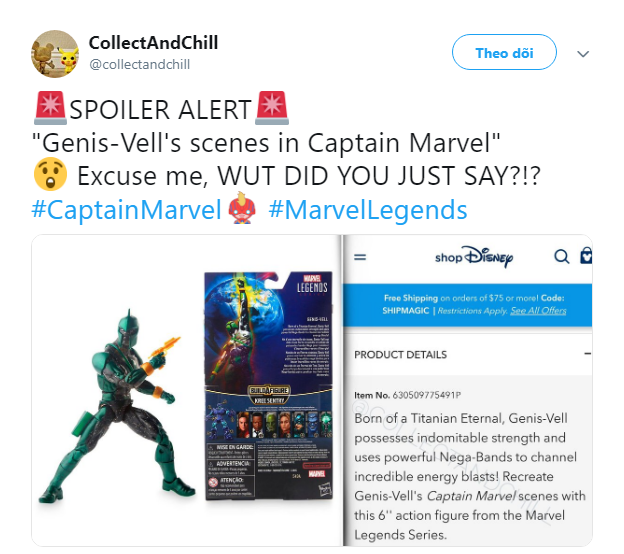 Captain Marvel bị lộ kịch bản: Một nhân vật siêu mạnh có khả năng hủy diệt vũ trụ sẽ xuất hiện - Ảnh 2.