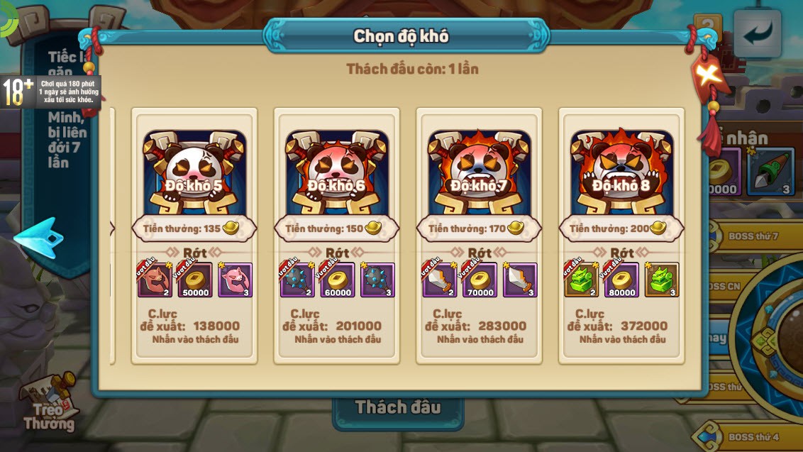 Team nông dân “gật gù” khen Boss của Tiểu Tiểu Tam Quốc Chí: Tùy chọn độ khó, mỗi ngày 1 loại, server càng lâu Boss càng trâu - Ảnh 4. Team nông dân “gật gù” khen Boss của Tiểu Tiểu Tam Quốc Chí: Tùy chọn độ khó, mỗi ngày 1 loại, server càng lâu Boss càng trâu - Ảnh 4.