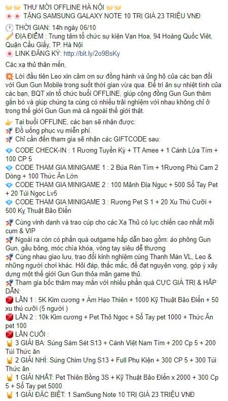 Tựa game đông gái xinh nhất Việt Nam mời offline: “Đi để kiếm gấu, đi để tranh Note 10, mưa gió gì tôi cũng phải đến!” - Ảnh 6. Tựa game đông gái xinh nhất Việt Nam mời offline: “Đi để kiếm gấu, đi để tranh Note 10, mưa gió gì tôi cũng phải đến!” - Ảnh 6.